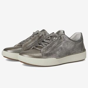 🗽 Josef Seibel Metallic Silver Casual Shoes